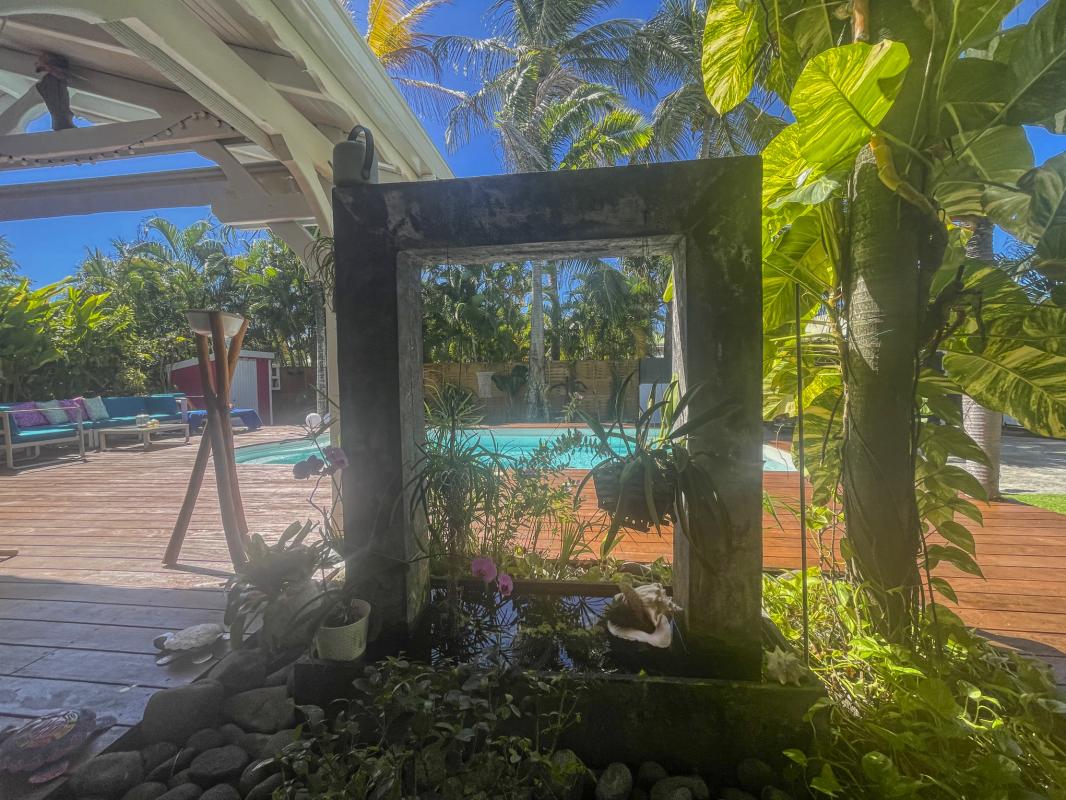 9.Location villa piscine Saint François Guadeloupe_Terrasse